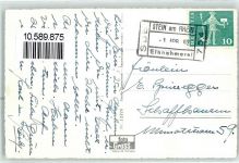 8260 Stein am Rhein - Kirche Schloss Hohenklingen Personenschiff