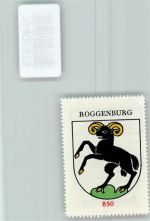 2814 Roggenburg - Vignette Wappen Kaffee Hag 1920-1940 Widder