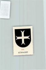 8700 Küsnacht ZH - Vignette Wappen Kaffee Hag ca 1920-1940