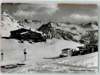 Weisshorn Sattel Hütte Winter