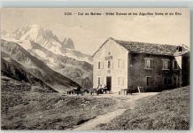 Col de Balme Hotel Suisse l Aiguille Verte l Aiguille du Dru