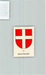Solothurn Vignette Wappen Kaffee Hag ca 1920-1940