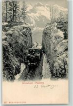 Brünig 1901 Brünigbahn Passhöhe