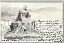 Territet 1902 Statue a la Memoire de Elisabeth Reine de Hongrie