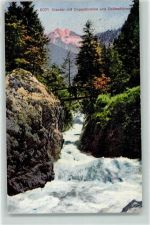 3718 Kandersteg - Doppelbrücke über die Kander Doldenhörner