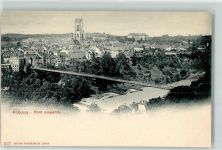 Fribourg Grand Pont Suspendu la Sarine