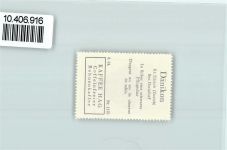 Dänikon ZH Vignette Wappen Kaffee Hag 1920-1940