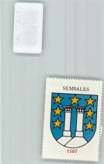 Semsales Vignette Wappen Kaffee Hag 1920-1940