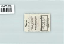 8872 Weesen - Vignette Wappen Kaffee Hag ca 1920-1940 Löwe