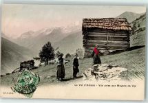 Les Mayens-de-Sion 1905 Bauernfamilie