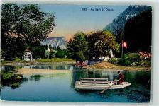 Saut du Doubs Ruderboot