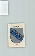 8308 Illnau - Vignette Wappen Kaffee Hag ca 1920-1940