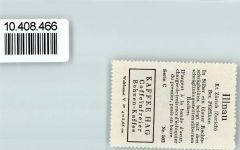 8308 Illnau - Vignette Wappen Kaffee Hag ca 1920-1940