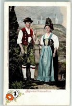 Appenzell Trachtenpaar