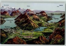 6415 Arth - Vogelschau Rigi