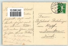 8784 Braunwald 1914 Gebrauchsspuren Kirchlein