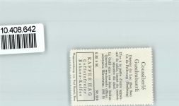 Courlevon Vignette Wappen Kaffee Hag ca 1920-1940 Bärentatze