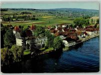 8274 Gottlieben - Fliegeraufnahme Schloss Gasthaus Drachenburg