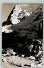 Mürren Palace Hotel Eisbahn Eiger