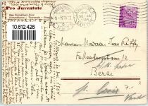 Lausanne Sonnenblumen Olga Derendinger Ort lt. Stempel