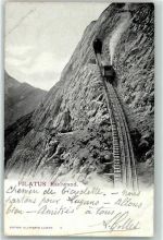 Pilatus 1905 Pilatusbahn Eselwand