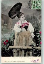 1904 - Thurgauer Trachtenmädchen