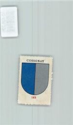 1304 Cossonay-Ville - Vignette Wappen Kaffee Hag ca 1920-1940