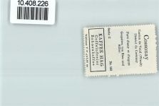 1304 Cossonay-Ville - Vignette Wappen Kaffee Hag ca 1920-1940