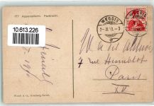 Appenzell 1910 Trachtenfrau in Festtracht