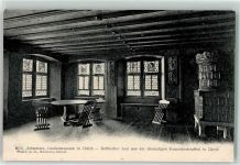 Zürich Schweizerisches Landesmuseum Gothischer Saal aus der ehem Fraumünsterabtei