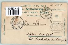 Ufenau Insel 1902 Gebrauchsspuren Segelschiffe