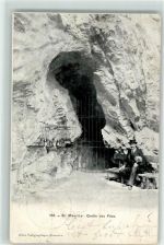 St-Maurice 1905 Eingang zur Grotte