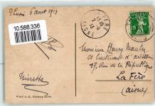 Thusis 1913 Piz Beverin