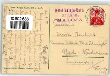 Maloja 1914 Hotel Maloja Kulm