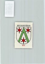 2935 Beurnevésin - Vignette Wappen Kaffee Hag 1920-1940