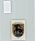 Sachseln Vignette Wappen Kaffee Hag ca 1920-1940 Bock