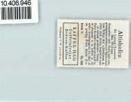 Altishofen Vignette Wappen Kaffee Hag 1920-1940
