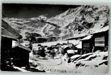 Saas-Fee Feegletscher Winter