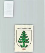 Ehrendingen Vignette Wappen Kaffee Hag 1920-1940 Unter-Ehrendingen