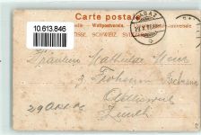 7310 Bad Ragaz 1906 Gebrauchsspuren Churfirsten Gonzen Säntis