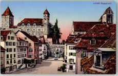 8640 Rapperswil SG - Burg Restaurant Falkenburg und Rössli