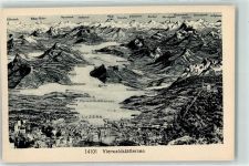 6440 Vierwaldstättersee - Vogelschau