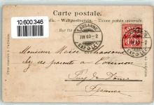 Lausanne 1903 rue du Petit Chene