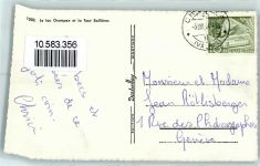 Champex Gebrauchsspuren Lac et la Tour Sallieres