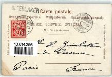 Bern 1902 Trachtenmädchen