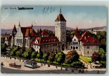 Zürich Landesmuseum Straßenbahn Pferdekutsche