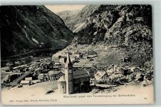 6487 Göschenen - Tunneleingang der Gotthardbahn Kirche