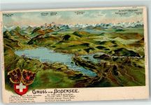 9320 Arbon - Vogelschau Bodensee