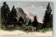 Rosenlaui Well und Wetterhorn
