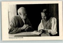 6430 Schwyz - Erbauungsstunde Schweizer Heimatschutz Schwyzer Volksleben